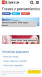 Mobile Screenshot of literato.es